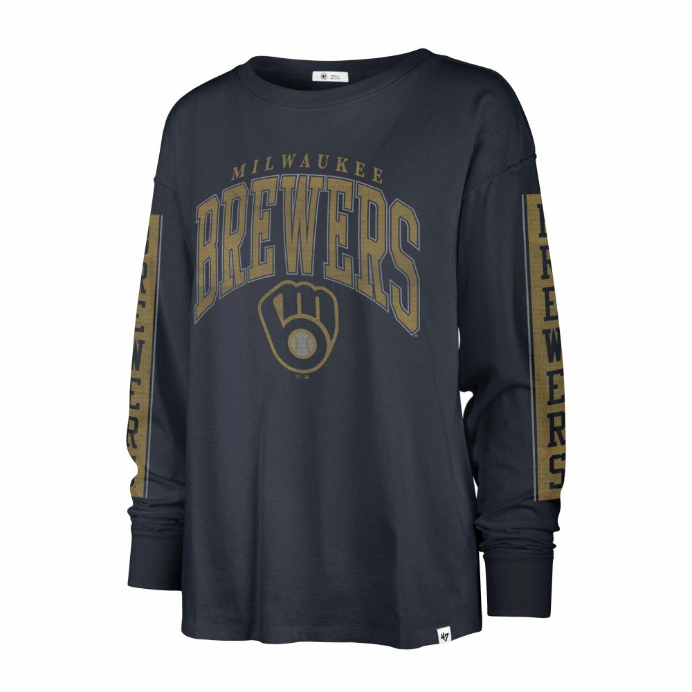 Milwaukee Brewers '47 Women's Statement Long Sleeve T-Shirt Near Me