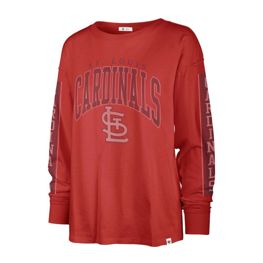 St. Louis Cardinals '47 Women's Statement Long Sleeve T-Shirt discount