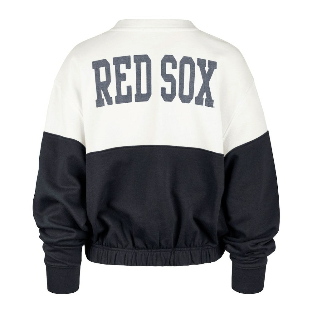 Boston Red Sox '47 Women's Take Two Bonita Pullover Sweatshirt Clearance