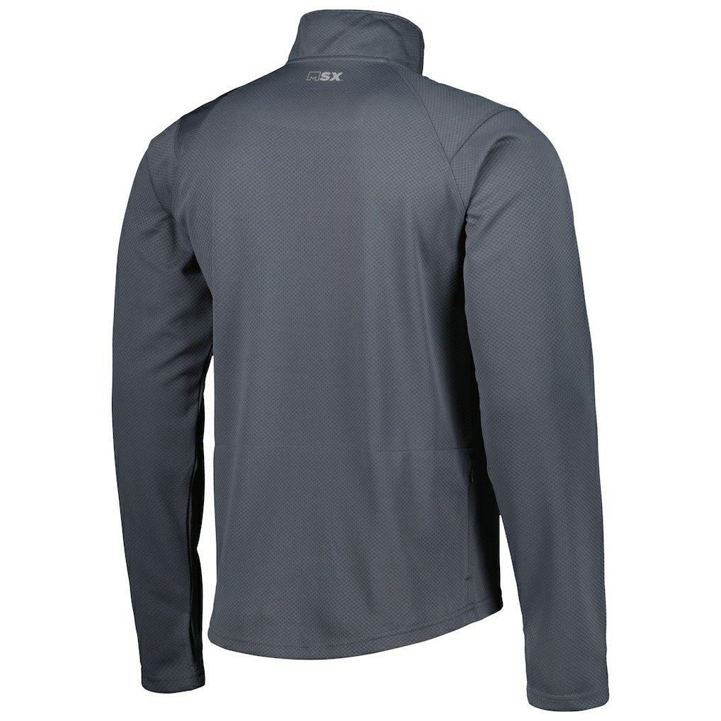 Arizona Cardinals MSX by Michael Strahan Half-Zip Pullover Charcoal - NFL