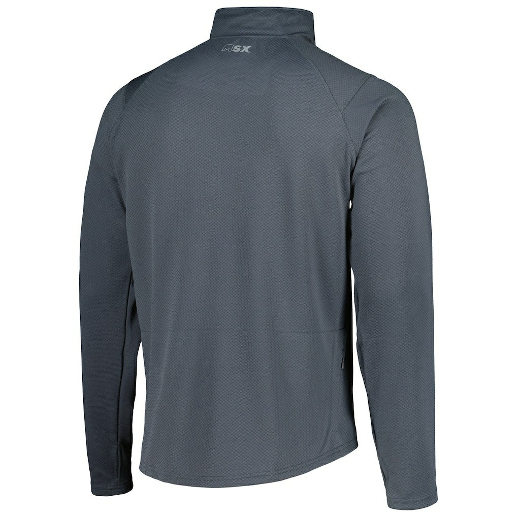 Indianapolis Colts MSX by Michael Strahan Half-Zip Pullover Charcoal - NFL