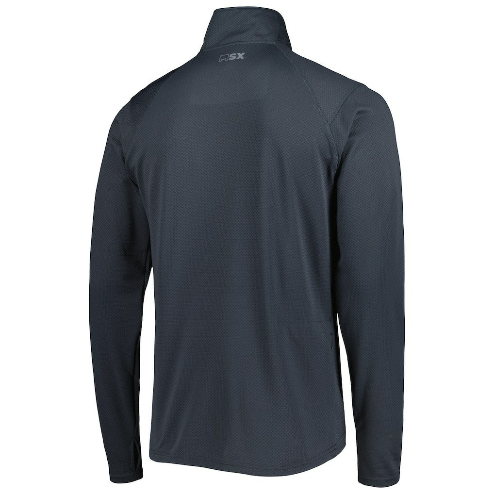 Atlanta Falcons MSX by Michael Strahan Half-Zip Pullover Charcoal - NFL