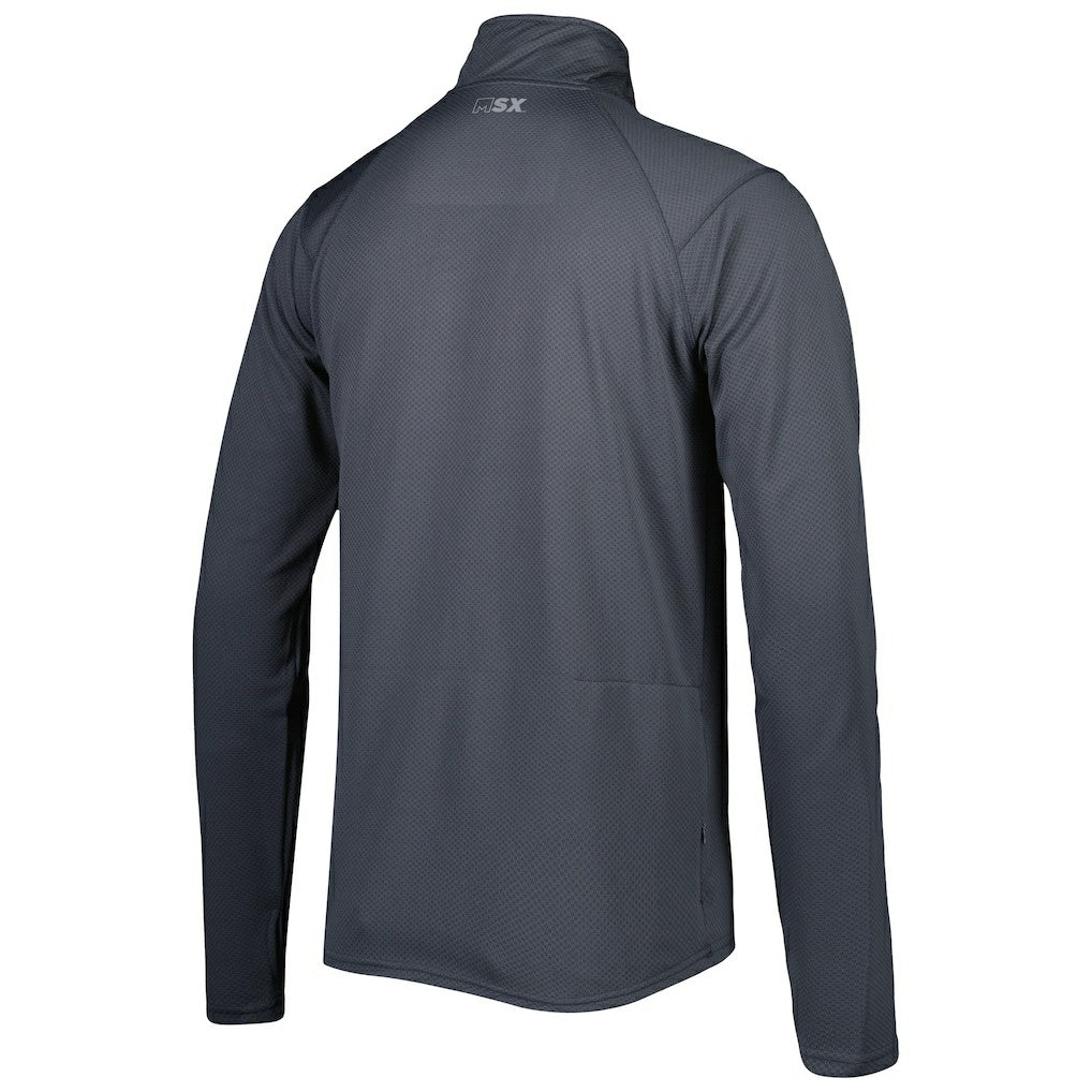Baltimore Ravens MSX by Michael Strahan Half-Zip Pullover Charcoal - NFL
