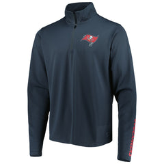 Tampa Bay Buccaneers MSX by Michael Strahan Half-Zip Pullover Charcoal - NFL