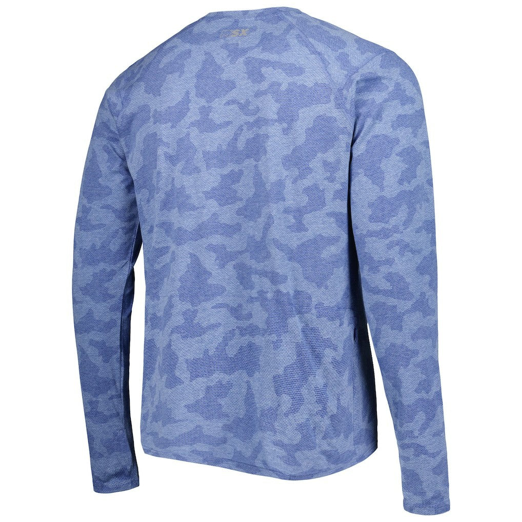 Los Angeles Rams MSX by Michael Strahan Performance Camo Long Sleeve T-Shirt Royal - NFL
