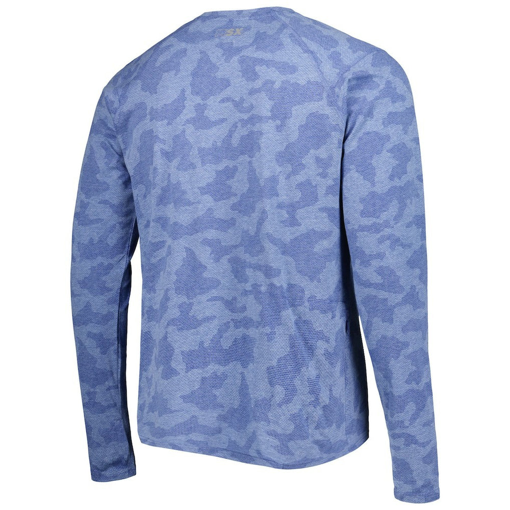Los Angeles Rams MSX by Michael Strahan Performance Camo Long Sleeve T-Shirt Royal - NFL