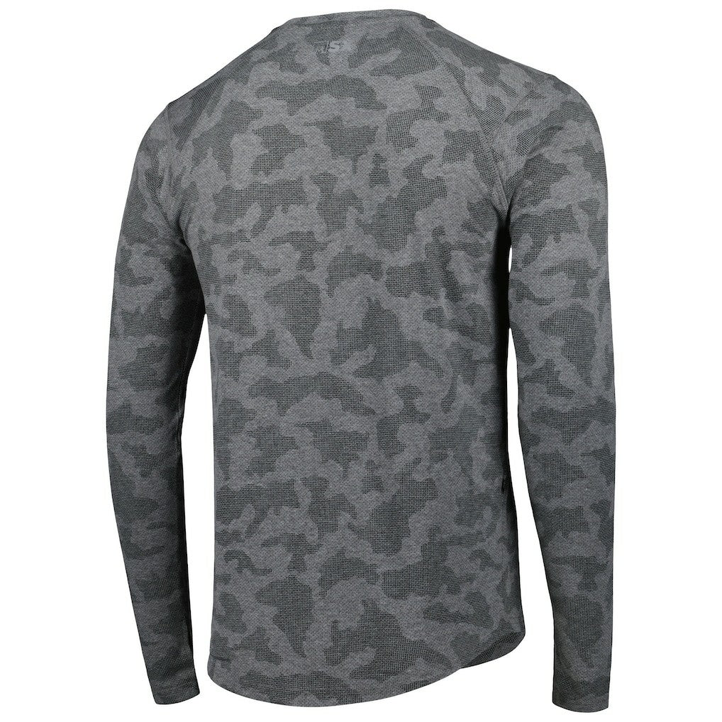 Atlanta Falcons MSX by Michael Strahan Performance Camo Long Sleeve T-Shirt Gray - NFL