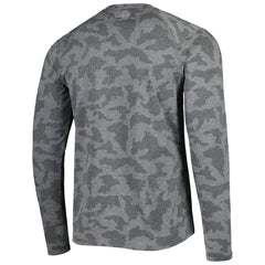 Detroit Lions MSX by Michael Strahan Performance Camo Long Sleeve T-Shirt Black - NFL