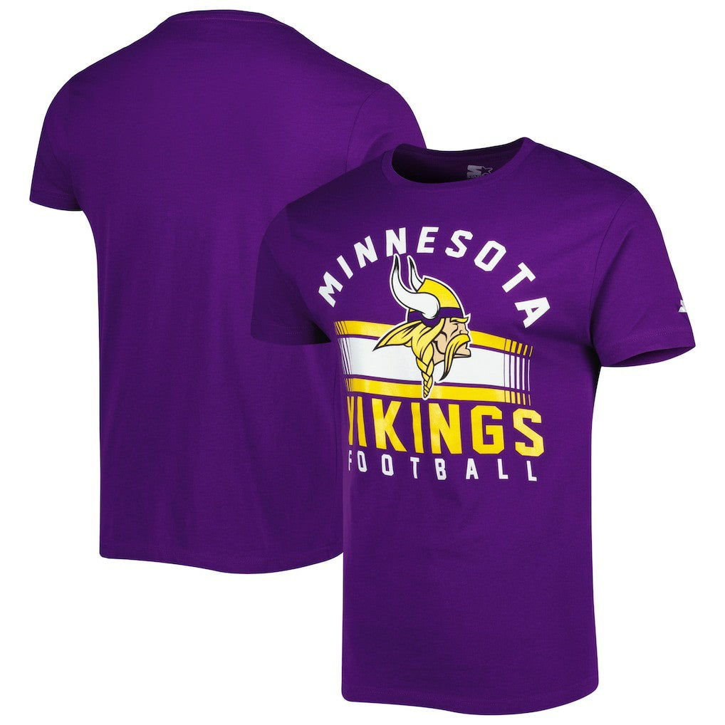 Minnesota Vikings Starter Prime Time T-Shirt Purple - NFL