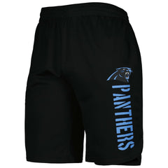 Carolina Panthers MSX by Michael Strahan Team Shorts Black - NFL