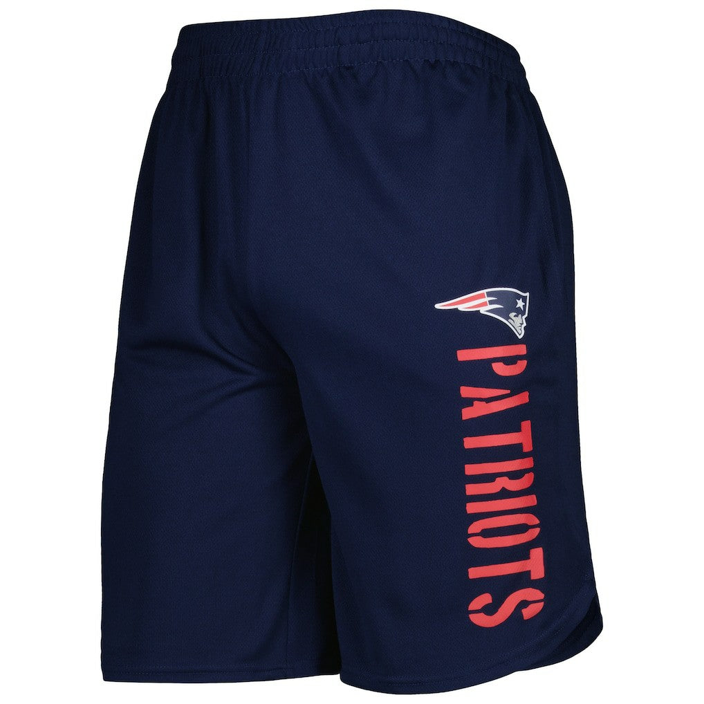New England Patriots MSX by Michael Strahan Team Shorts Navy - NFL