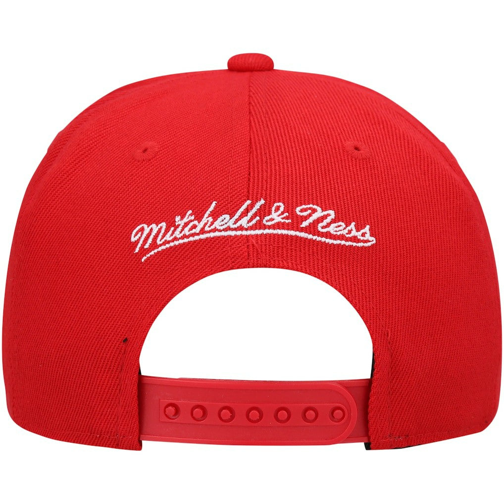 Kansas City Chiefs Youth Gridiron Classics Ground Snapback Hat Red - Mitchell & Ness