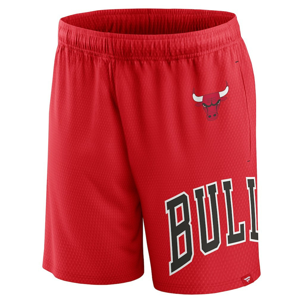 Fanatics - Chicago Bulls Free Throw Mesh Shorts - Red