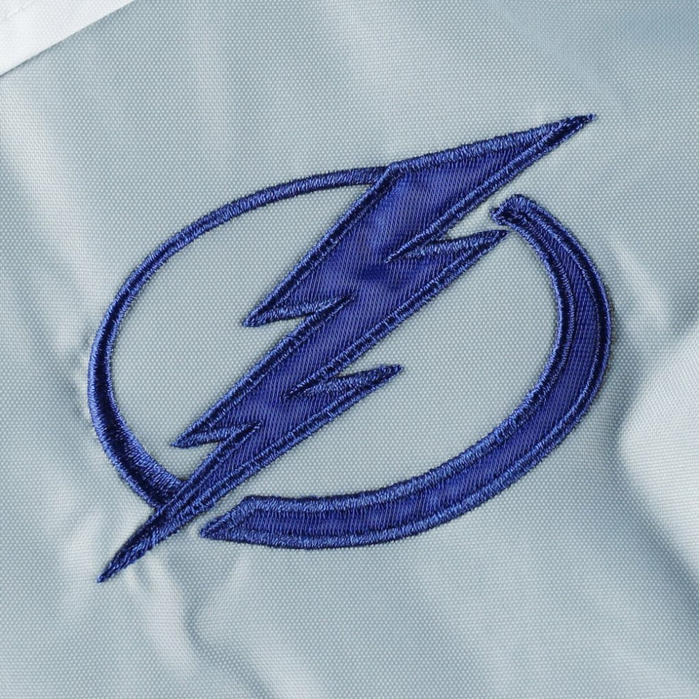 Tampa Bay Lightning - Tommy Hilfiger Women's Staci Half-Zip Windbreaker Jacket Blue/Silver