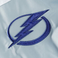 Tampa Bay Lightning - Tommy Hilfiger Women's Staci Half-Zip Windbreaker Jacket Blue/Silver
