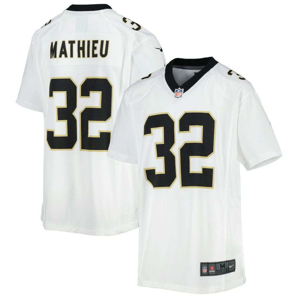 Tyrann Mathieu New Orleans Saints Youth Game Jersey White - Nike