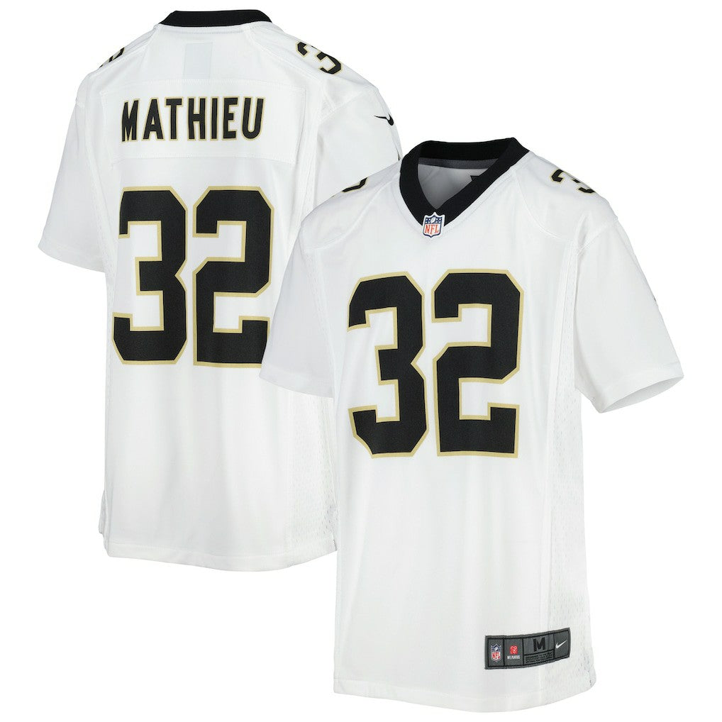 Tyrann Mathieu New Orleans Saints Youth Game Jersey White - Nike