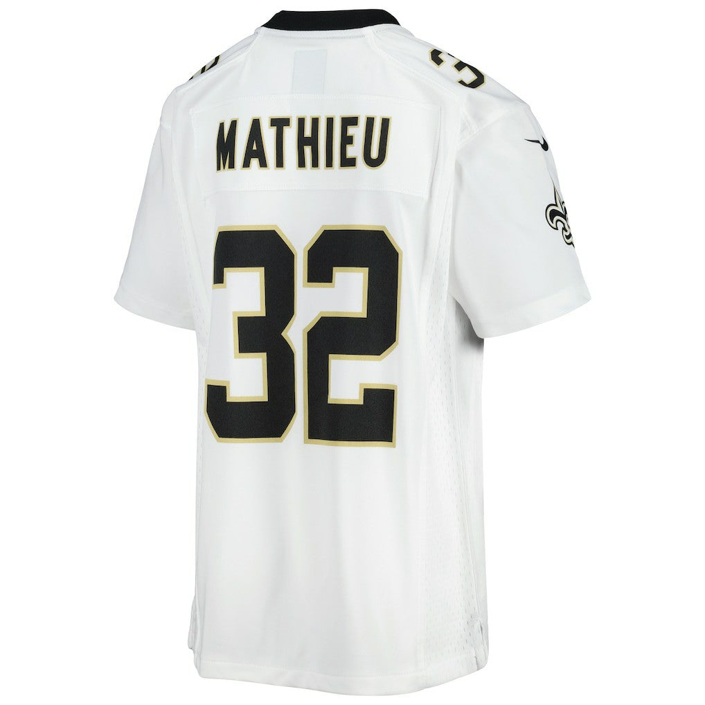 Tyrann Mathieu New Orleans Saints Youth Game Jersey White - Nike