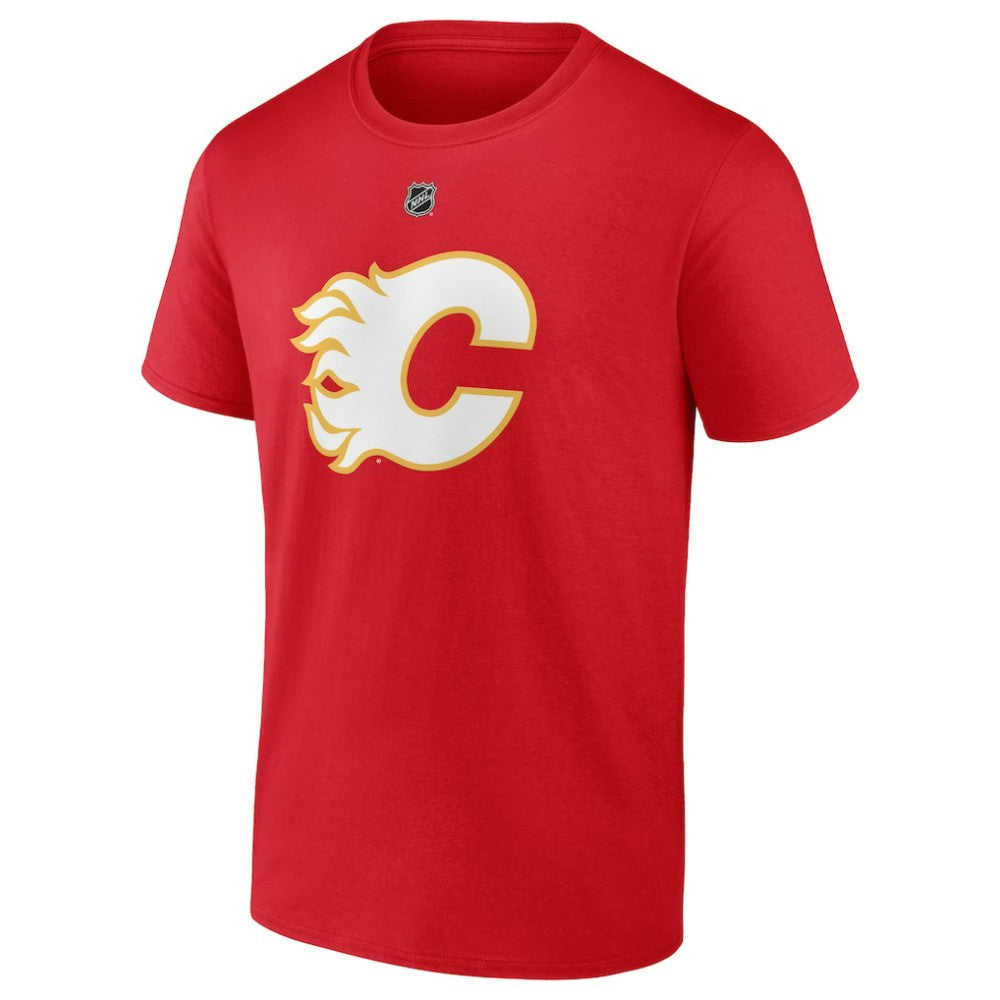 Matthew Tkachuk Calgary Flames - Fanatics Authentic Stack Name & Number T-Shirt Red