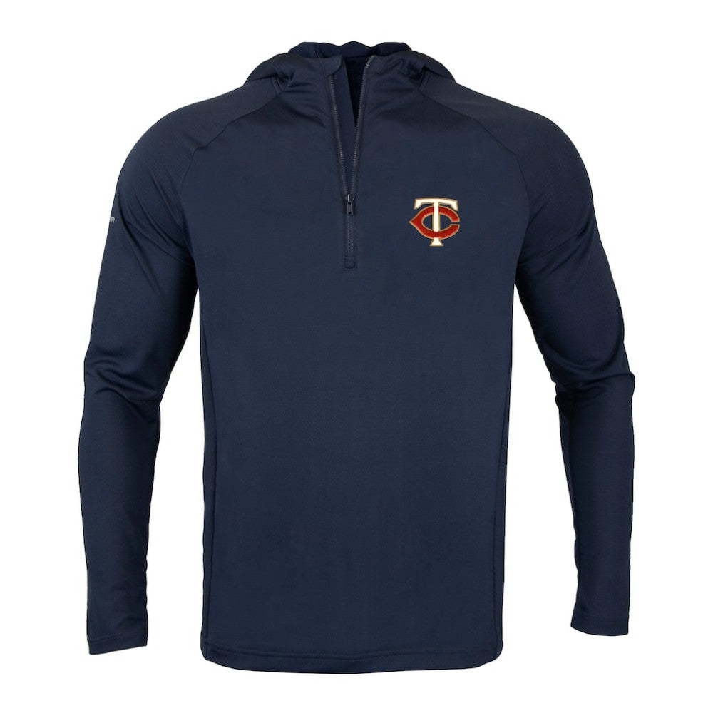 Minnesota Twins Levelwear Zander Insignia Core Quarter-Zip Pullover Hoodie Sale