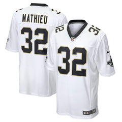 Tyrann Mathieu New Orleans Saints Game Jersey White - Nike