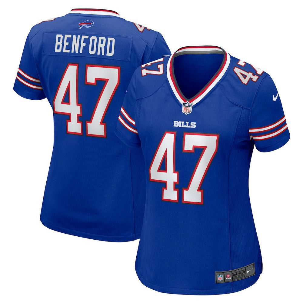 Christian Benford Buffalo Bills Women's Game Jersey Royal - Nike
