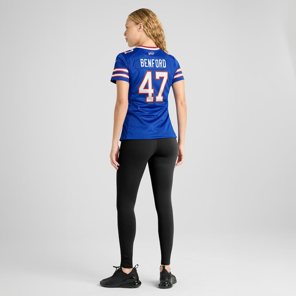 Christian Benford Buffalo Bills Women's Game Jersey Royal - Nike