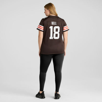 David Bell Cleveland Browns Women's Game Jersey - Brown | NFL Jerseys