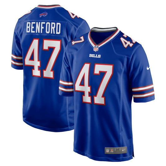Christian Benford Buffalo Bills Game Jersey - Royal | NFL Jerseys