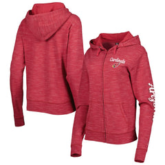 Arizona Cardinals New Era Women's Reverse Full-Zip Hoodie Cardinal - NFL