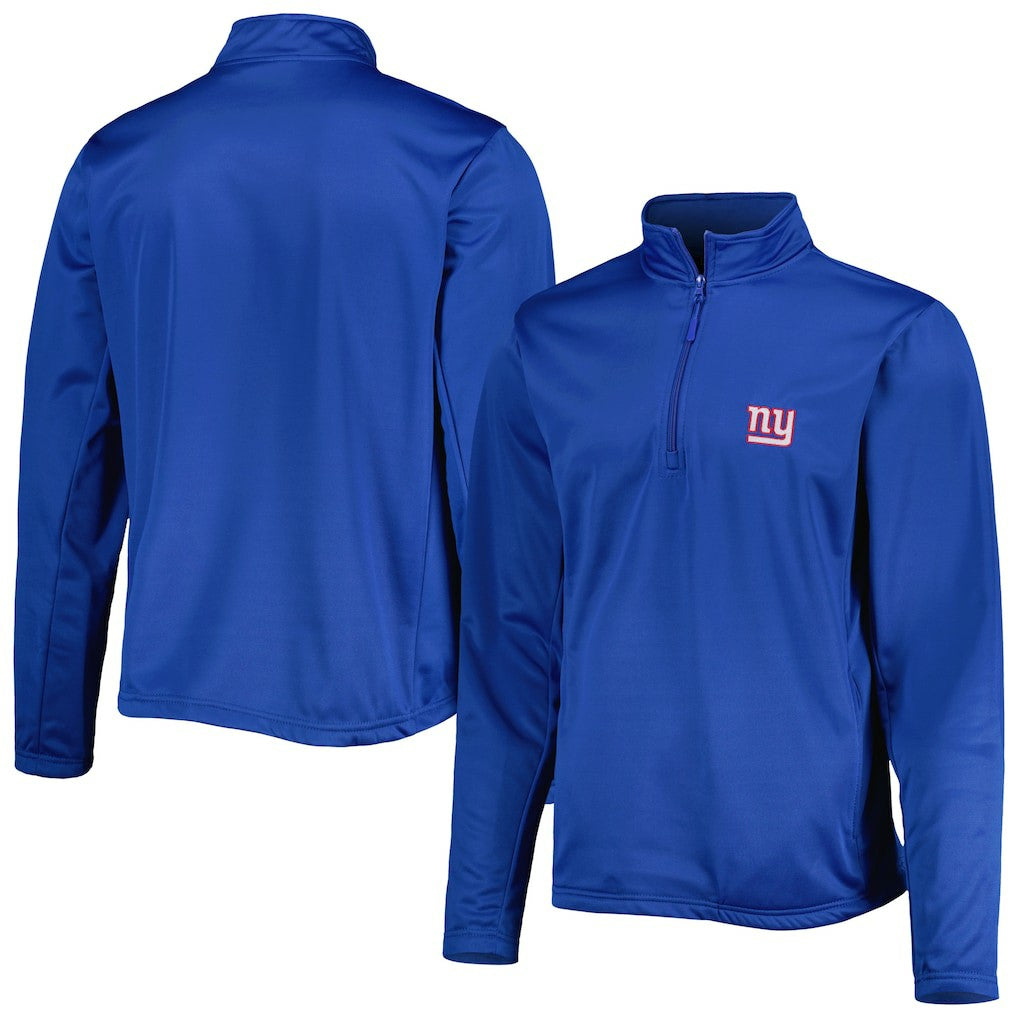 New York Giants Dunbrooke All-Star Tech Quarter-Zip Top Royal - NFL