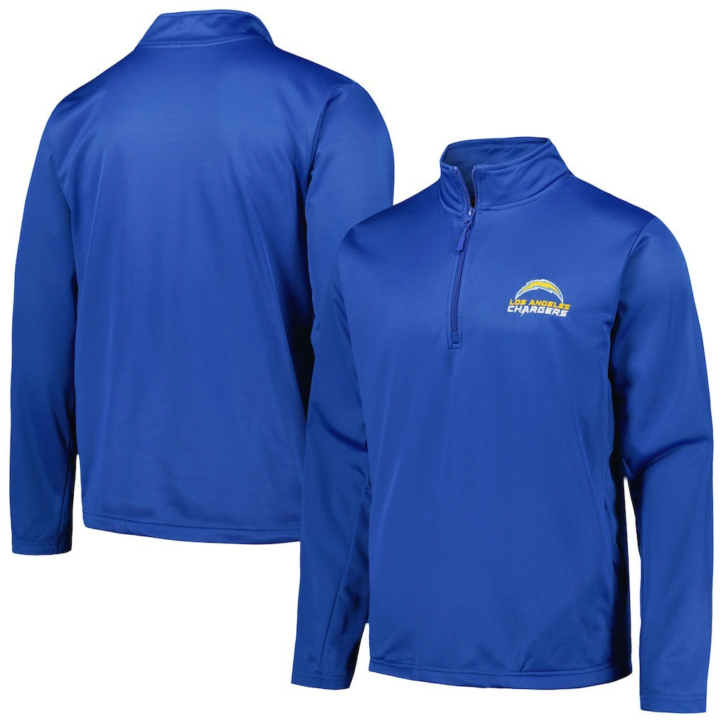 Los Angeles Chargers Dunbrooke All-Star Tech Quarter-Zip Top Powder Blue - NFL