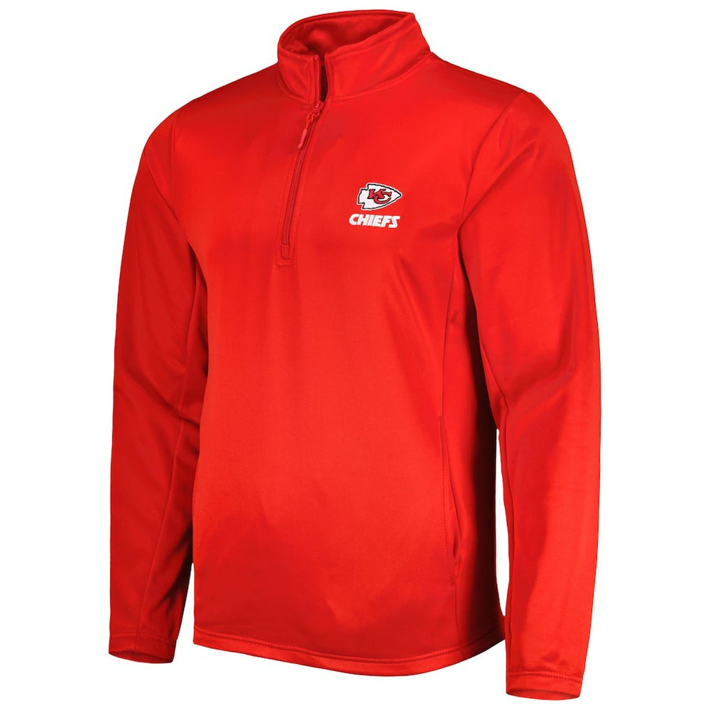 Kansas City Chiefs Dunbrooke All-Star Tech Quarter-Zip Top Red - NFL
