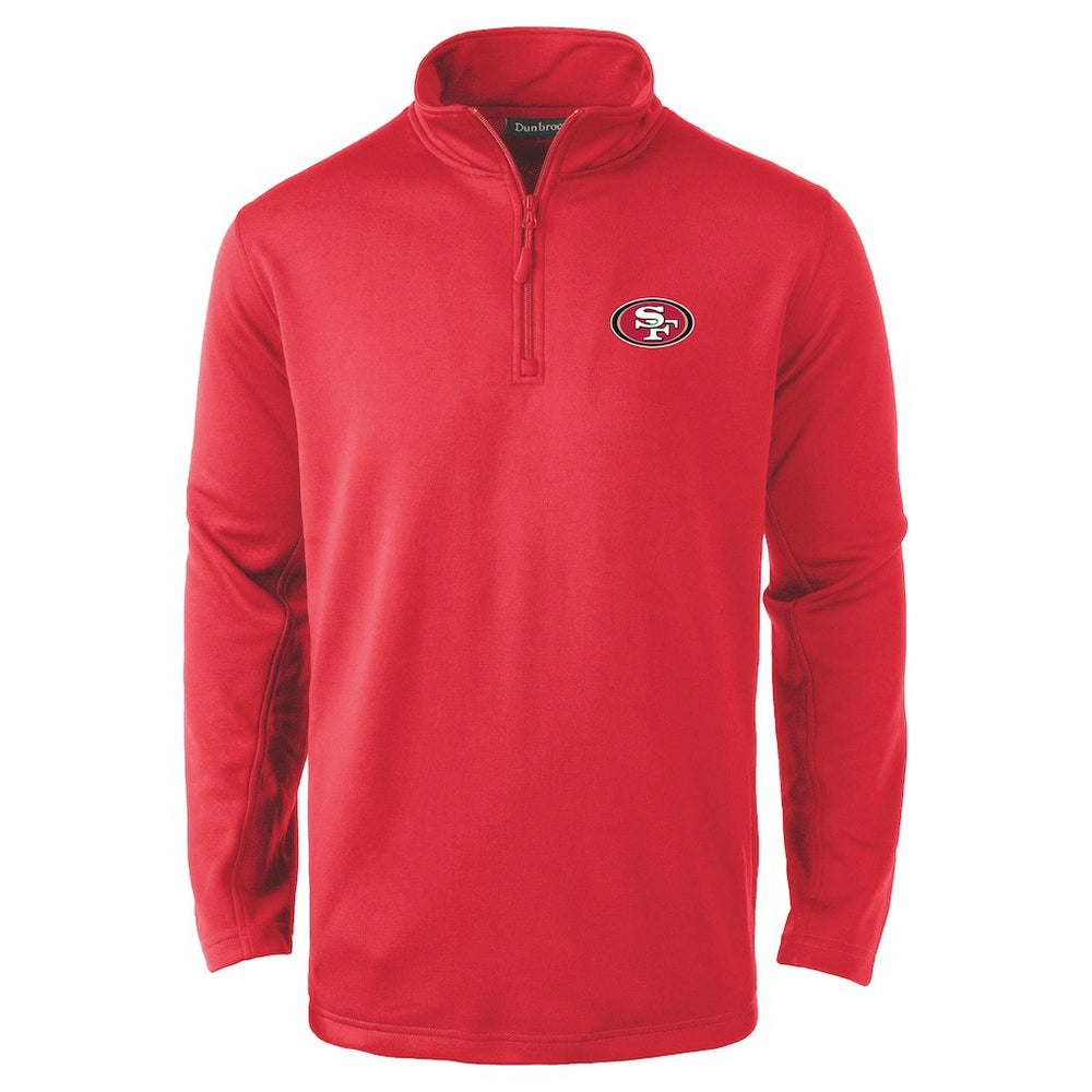San Francisco 49ers Dunbrooke All-Star Tech Quarter-Zip Top Scarlet - NFL