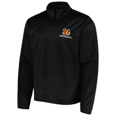 Cincinnati Bengals Dunbrooke All-Star Tech Quarter-Zip Top Black - NFL