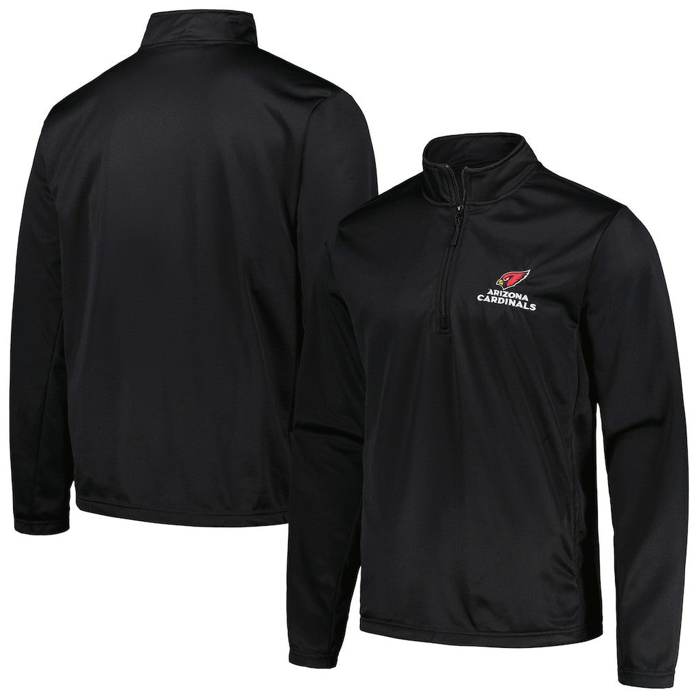Arizona Cardinals Dunbrooke All-Star Tech Quarter-Zip Top Black - NFL