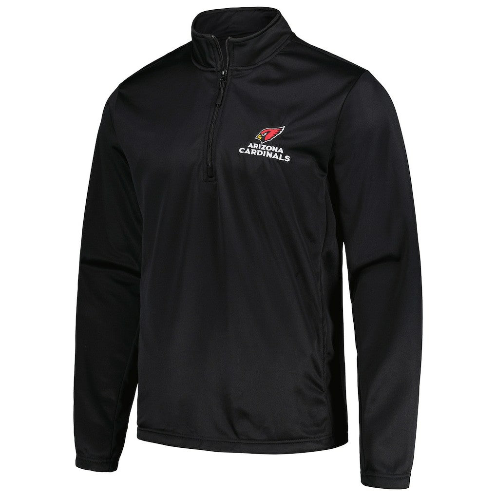 Arizona Cardinals Dunbrooke All-Star Tech Quarter-Zip Top Black - NFL