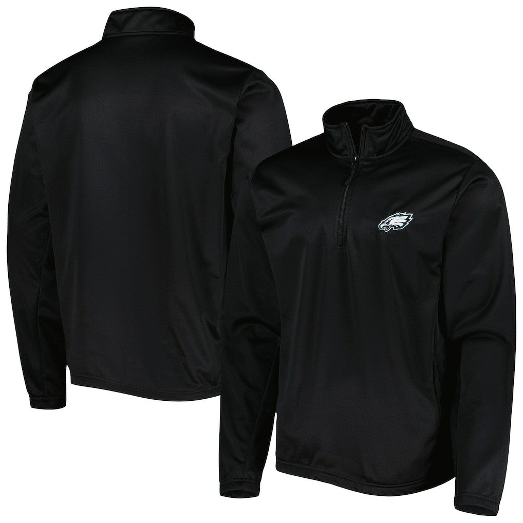 Philadelphia Eagles Dunbrooke All-Star Tech Quarter-Zip Top Black - NFL