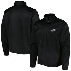 Philadelphia Eagles Dunbrooke All-Star Tech Quarter-Zip Top Black - NFL