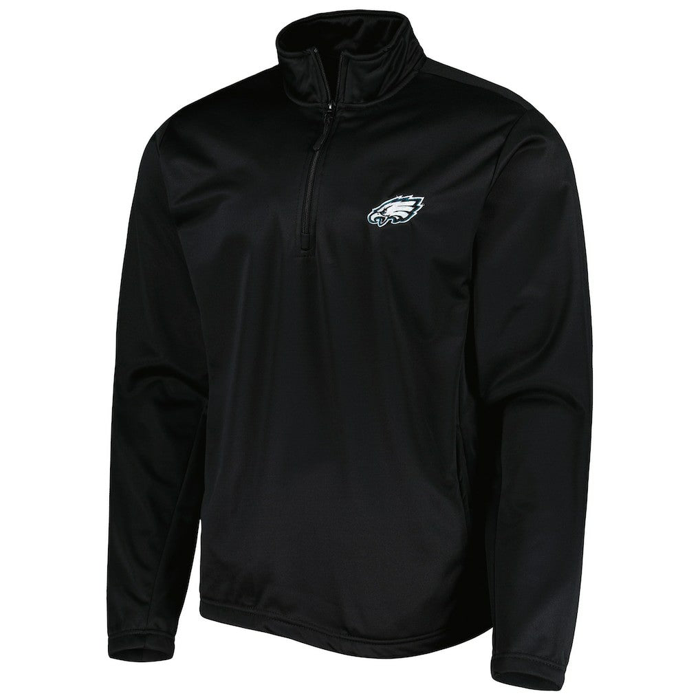 Philadelphia Eagles Dunbrooke All-Star Tech Quarter-Zip Top Black - NFL
