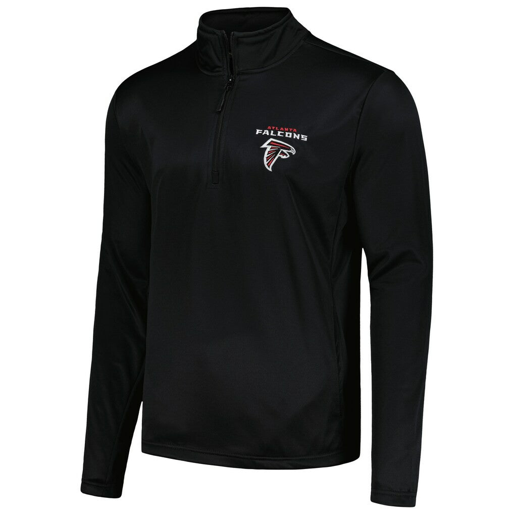 Atlanta Falcons Dunbrooke All-Star Tech Quarter-Zip Top Black - NFL