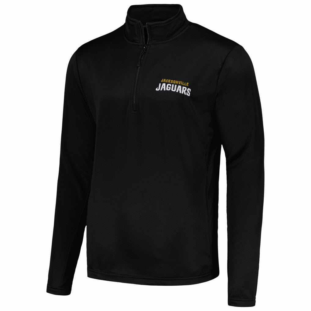 Jacksonville Jaguars Dunbrooke All-Star Tech Quarter-Zip Top Black - NFL