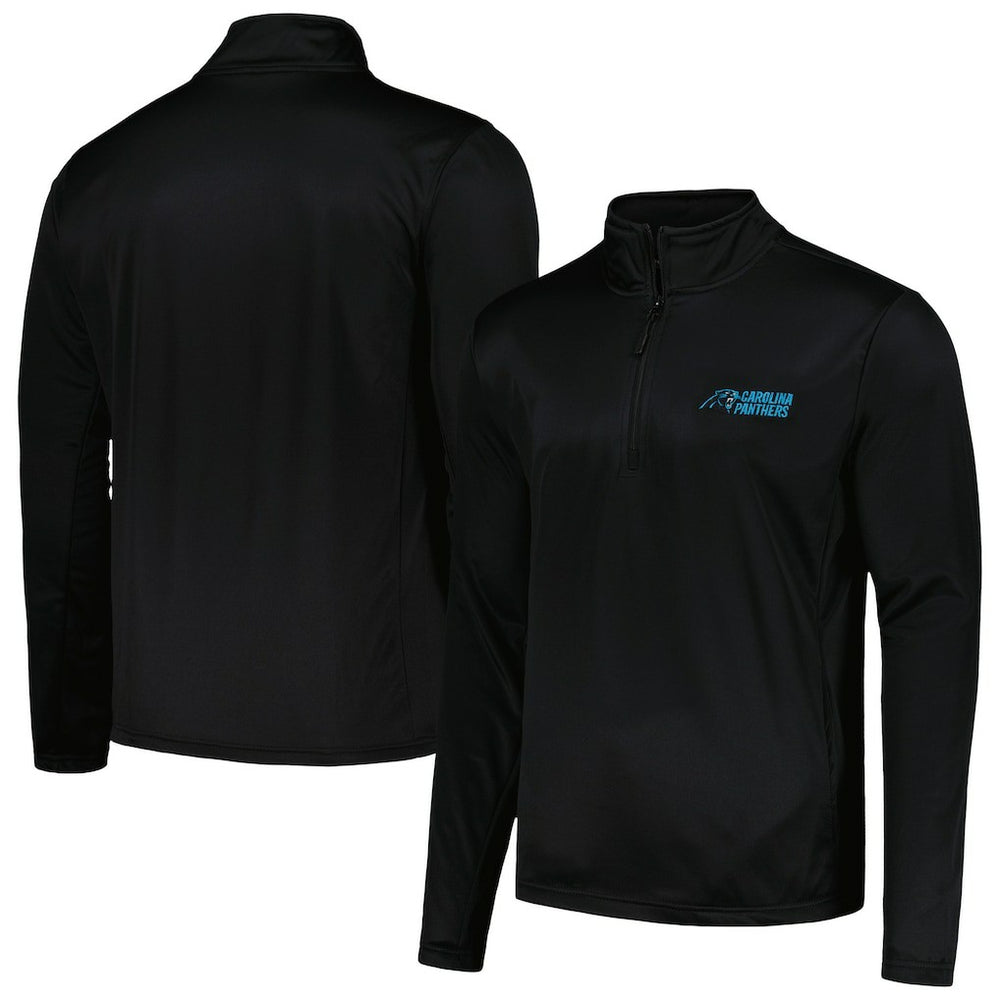 Carolina Panthers Dunbrooke All-Star Tech Quarter-Zip Top Black - NFL