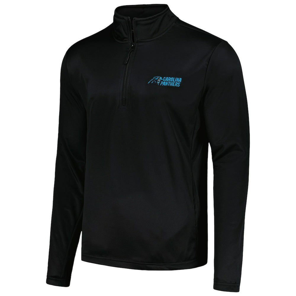 Carolina Panthers Dunbrooke All-Star Tech Quarter-Zip Top Black - NFL