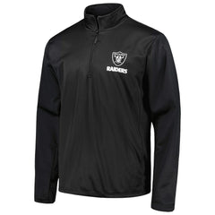 Las Vegas Raiders Dunbrooke All-Star Tech Quarter-Zip Top Black - NFL