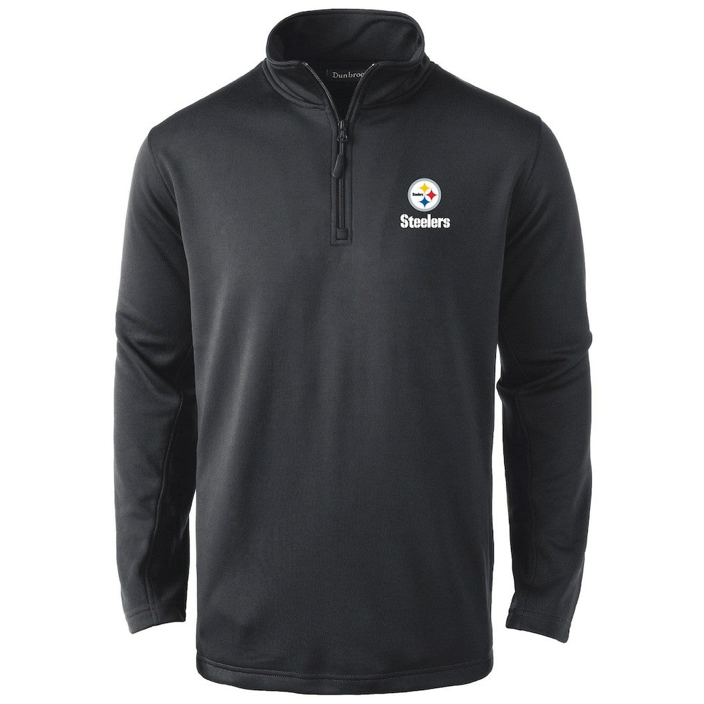 Pittsburgh Steelers Dunbrooke All-Star Tech Quarter-Zip Top Black - NFL