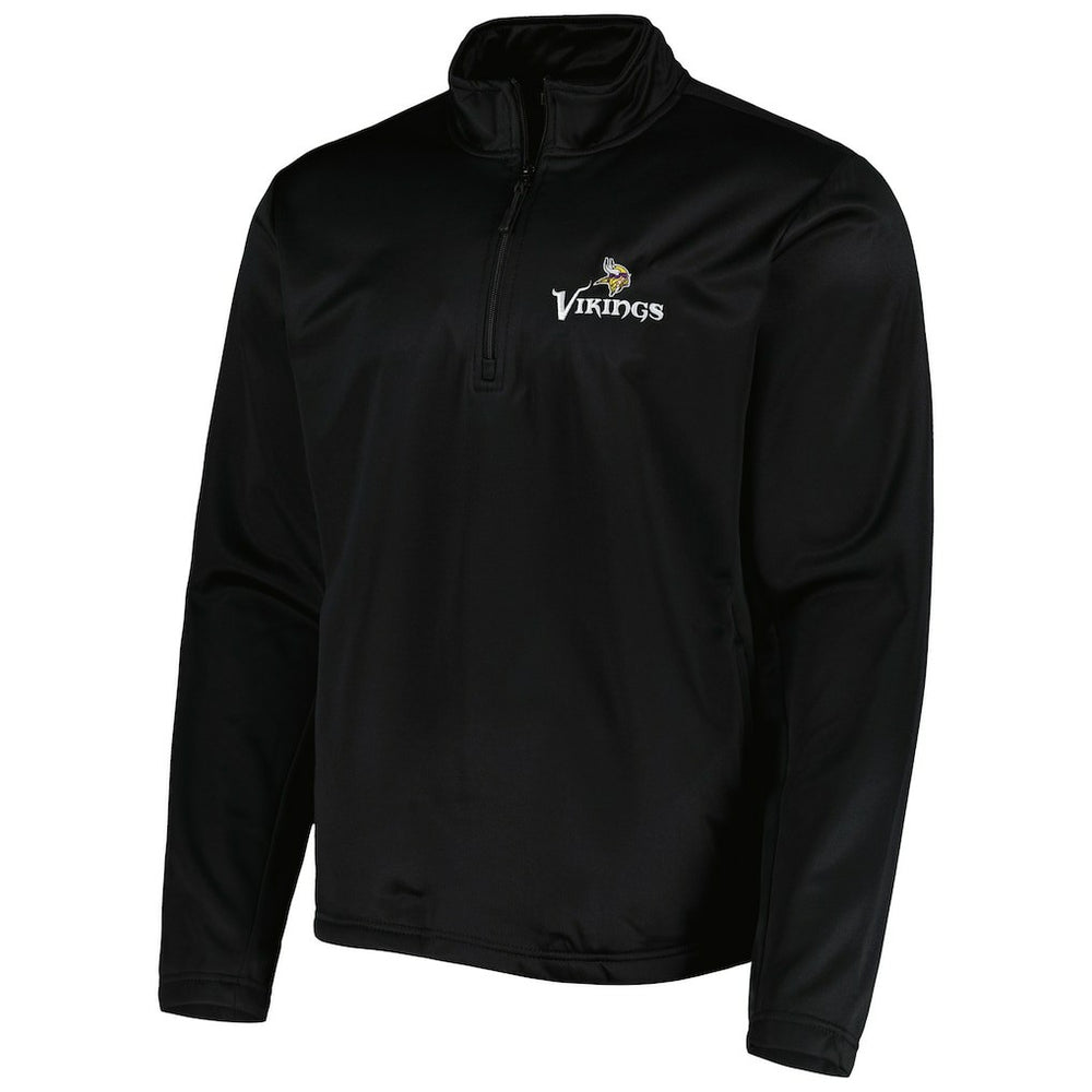 Minnesota Vikings Dunbrooke All-Star Tech Quarter-Zip Top Black - NFL