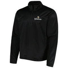 Minnesota Vikings Dunbrooke All-Star Tech Quarter-Zip Top Black - NFL