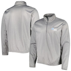 Detroit Lions Dunbrooke All-Star Tech Quarter-Zip Top Heather Gray - NFL