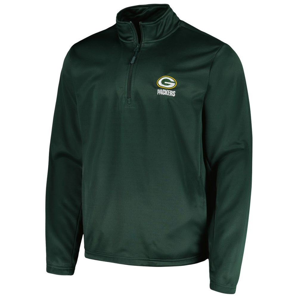 Green Bay Packers Dunbrooke All-Star Tech Quarter-Zip Top Green - NFL